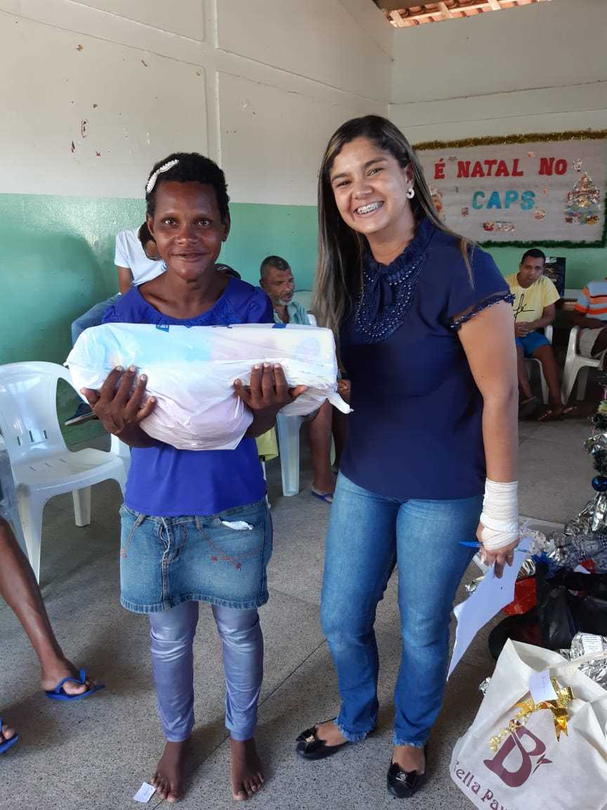 Camacã: Almoço de Natal, presentes e alegria finalizam o ano de 2019 no CAPS